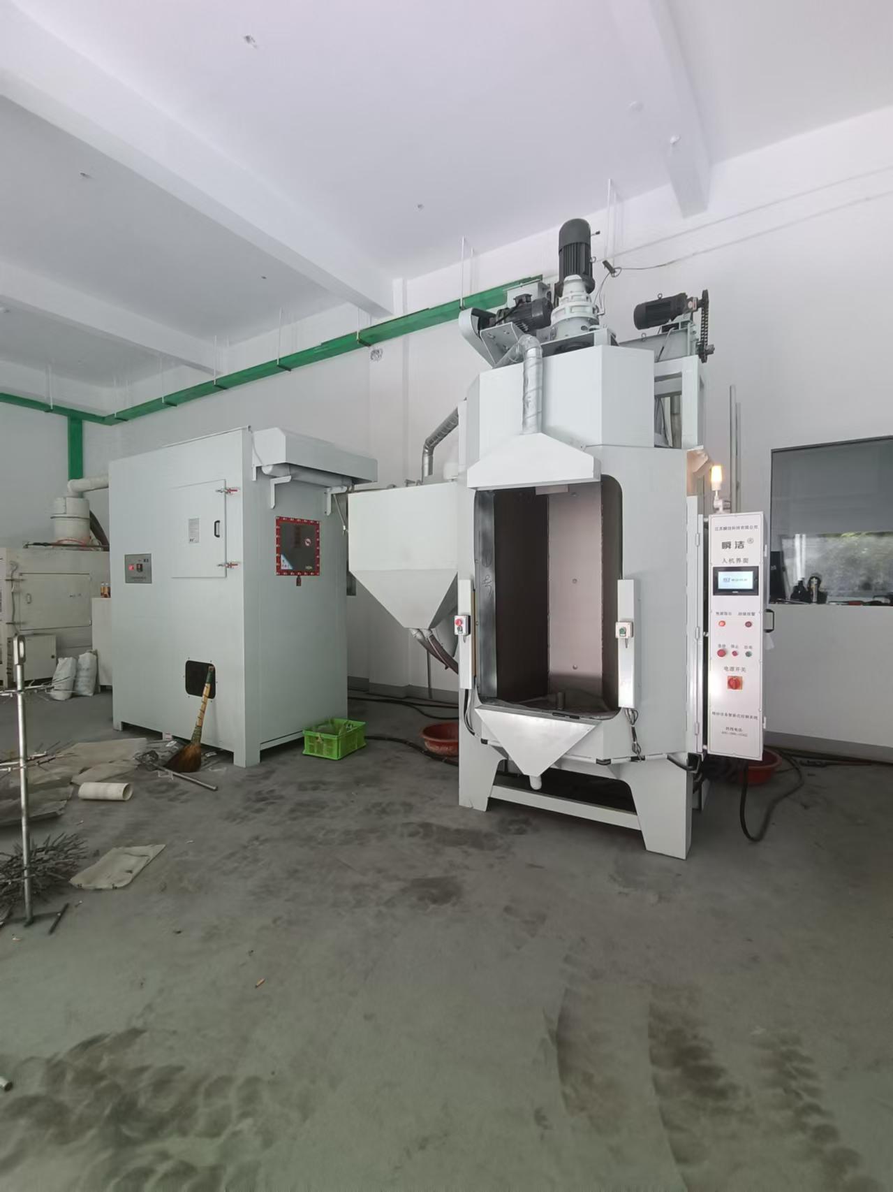 吊鉤間歇旋轉式節能噴砂機